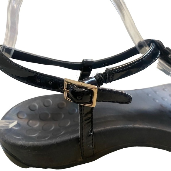 Vionic Orthaheel Floral julie Black Slingback Sandal - Picture 7 of 8